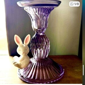 Bath & Body Works Single Wick Candle Holder & 1 Sweet Carrot Cake 1 wick candle